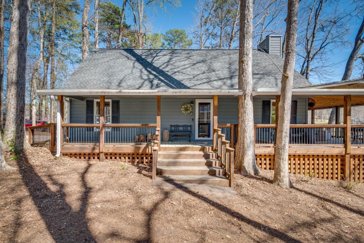 Quiet Lakefront Eatonton House With Boat Dock! Villa Exterior photo